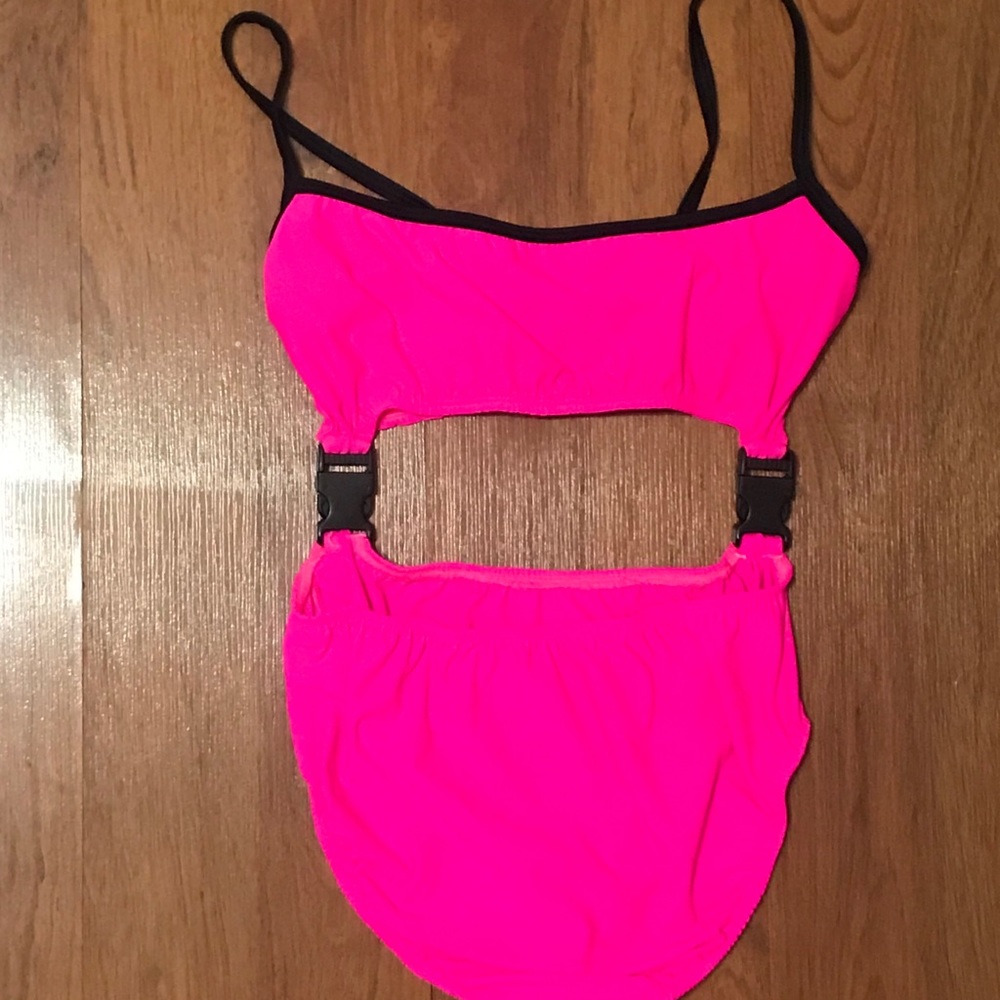 Alarms bodysuit - Rosada